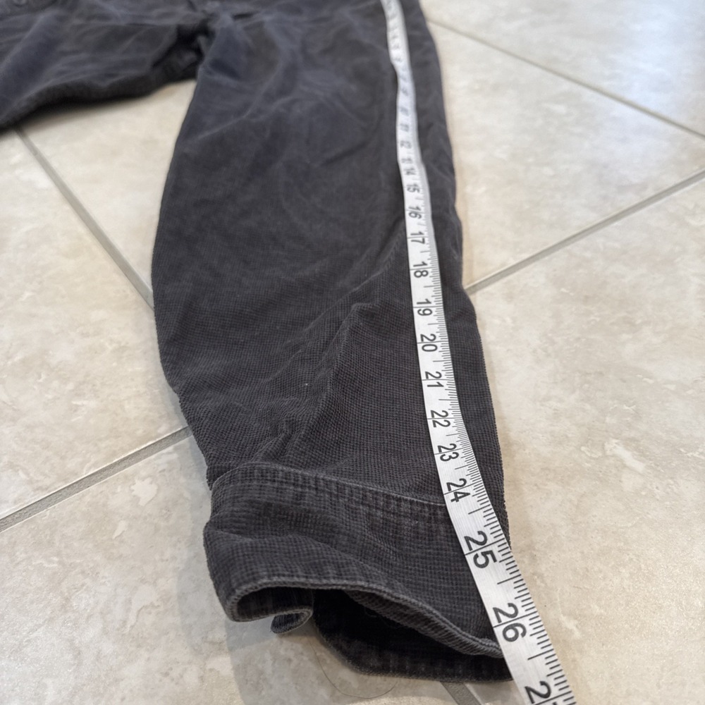 VTG Men's Red Head Corduroy WORKHORSE Button Up Shirt Gray Size XLT Outdoors *Se - Picture 9 of 9